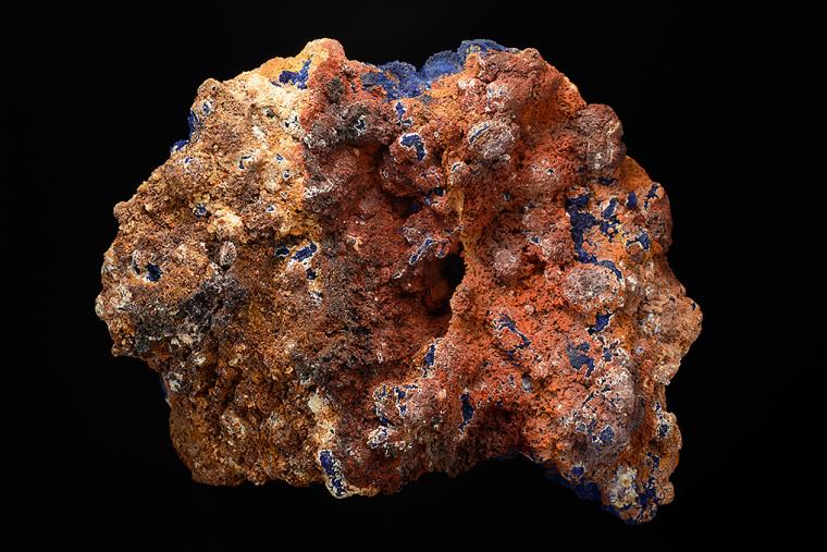 AZURITE with GYPSUM